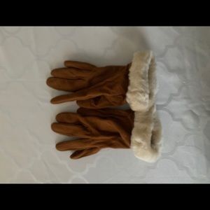 UGG suede gloves